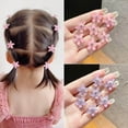thumbnail image 3 of Clips de Cheveux Mignons Enfants Réutilisables Légers Décoratifs pour Accessoires de Tresse Mariage Rose, 3 of 9