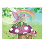 Whimsical Practicality's Pixie Fairy Edible Cake Image Topper- 1/4 Sheet