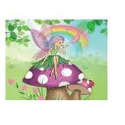 Whimsical Practicality's Pixie Fairy Edible Cake Image Topper- 1/4 Sheet