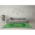 thumbnail image 3 of Ahgly Company Indoor Rectangle Persian Emerald Green Traditional Area Rugs, 5' x 8', 3 of 4