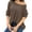 Brown, variant on Vedolay Women Sweater Womens Crewneck Oversized Pullover 2023 Fall Cable Knit Long Sleeve Sweaters,Brown S