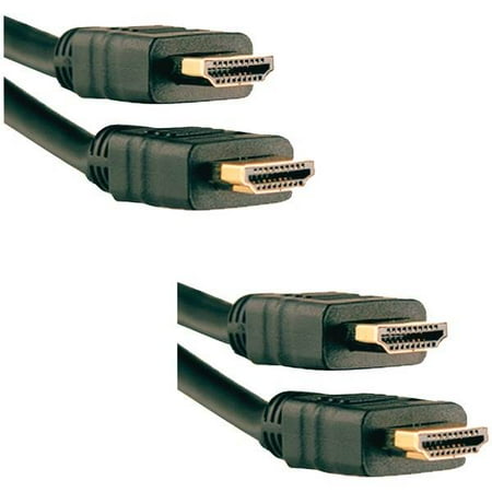 cables tow walmart Cable Walmart.com 12ft Hdmi Bundle  (two  Cables)
