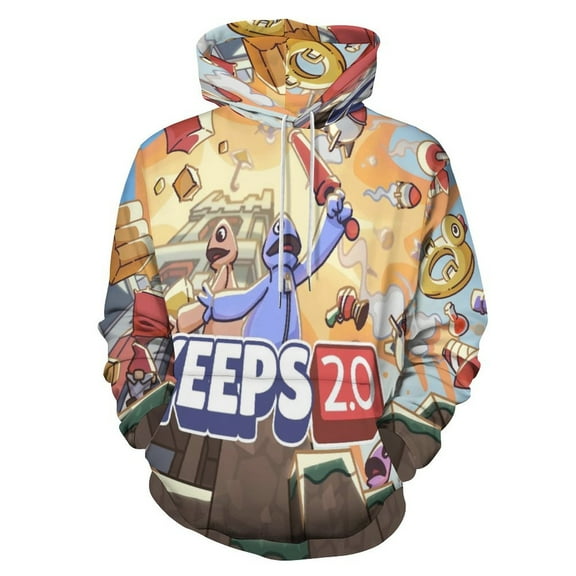 Yeeps Hide And Seek Adult Sweater Pullover Sweatshirt Hoodies Long Sleeve Hooded Jackets Men Women