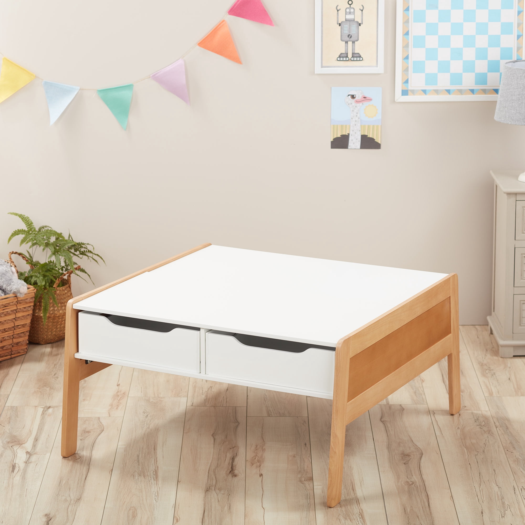 Melissa & Doug Kids Storage Activity Table, Multicolor
