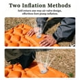 thumbnail image 4 of Double Inflatable Camping Sleeping Pad, Ultralight 2-Person Air Mattress with Built-in Foot Pump & Integrated Pillow, Compact Portable Blow Up Mat for Backpacking, Hiking, Car Trip, Tent, Beach, 4 of 11