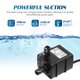 thumbnail image 5 of Minibomba de agua sumergible USB para fuente de mascotas, para gatos, acuarios y pecera., 5 of 7