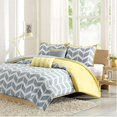thumbnail image 1 of Intelligent Design Nadia Ensemble de Couette, Très Grand/ California Très Grand, Jaune, 1 of 5