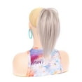 thumbnail image 1 of Extensions de Queue de Cheval à Pince Courte en Cheveux Synthétiques Raides pour Femmes, 1 of 6