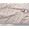 thumbnail image 2 of Soimoi White Rayon Fabric Donuts Food Print Fabric by Yard 56 Inch Wide, 2 of 5