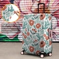 thumbnail image 4 of Pioneer Flower Floral Print Pattern Luggage Cover Fashion Suitcase Cover Baggage Covers Fit 25-28 Inch Luggage (Go Travel), 4 of 5