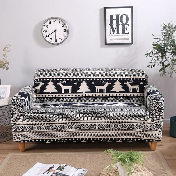 Cubierta de Deslizamiento para Muebles de Sofá Elástico Macarena Funda de sofá 2 plazas