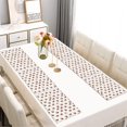 thumbnail image 2 of White Cow Face Pattern Summer Placemats Table Placemats Set Of 6-Linen Kitchen Washable Placemats Table Mats 11.8"x17.7" Non-Slip Heat Resistant, 2 of 5