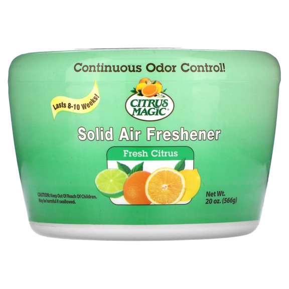 Citrus Magic Solid Air Freshener, Fresh Citrus, 20 oz (566 g)