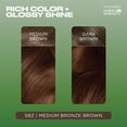 thumbnail image 2 of Clairol Natural Instincts Demi-Permanent Hair Color Creme, 5BZ Medium Bronze Brown, Hair Dye, 1 Application, 2 of 12