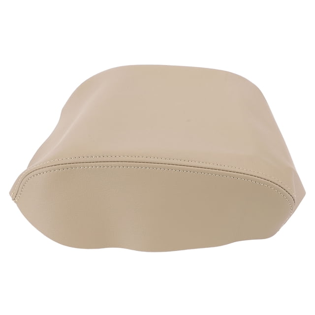 Car Center Console Cover, Microfiber PU Leather Water Resistant Scratchproof Auto Armrest Cover Protector with Adhesive