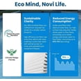 thumbnail image 6 of EcoNovi C900 Pool Filter Cartridges Compatible with Hayward C900, Replacement for Pleatco PA90, Hayward CX900RE, Unicel C-8409, 90 sq.ft, 6 of 8