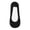 Black, variant on 5 Pairs Mesh Ice Silk No Show Socks for Women Thin Breathable Sweat Wicking Anti Slip Low Invisible Socks Summer Daily Solid Color Hidden Footie Socks White