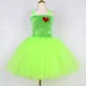 thumbnail image 5 of Disfraz de Papá Noel y Grinch para niña, vestido con tutú de monstruo peludo verde, vestido de Navidad para niña, ropa de Halloween y Navidad, 5 of 5