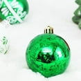 thumbnail image 6 of Christmas Balls Ornaments，50pcs 2.36" Pre-Strung Xmas Tree Decorations，Holiday Hanging Balls-3 Style Shatterproof Birthday Halloween Holiday Wedding Christmas Ornaments(Multicolor), 6 of 7
