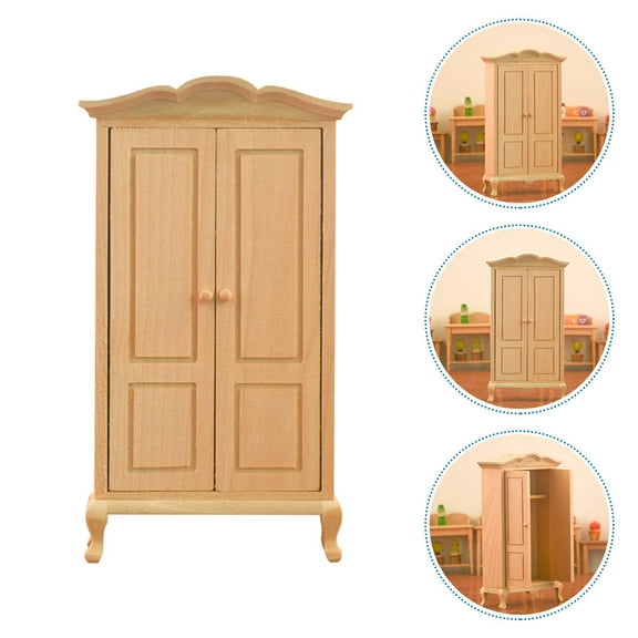 LIOOBO Home Decoration Mini House Adornment Furniture Synthetic Material 1Pack 6.4*3.6*1.4in