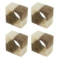 thumbnail image 2 of Saro Lifestyle Wooden Fusion Resin Napkin Ring (Set of 4), 2 of 2