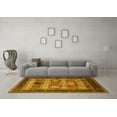thumbnail image 3 of Ahgly Company Indoor Rectangle Oriental Yellow Industrial Area Rugs, 2' x 3', 3 of 4