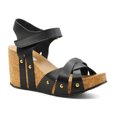 thumbnail image 1 of Sandalias con plataforma Exterior Piel vegana Color Negro Para Mujer De RBCOLLECTION, 1 of 3
