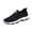 Black, variant on EKVAHL Orthopedic Dress Shoes for Women Slip‑on Soft Sole Walking Shoes, Breathable Knit Mesh Casual Sneakers, Lightweight Non‑Slip Comfort Workout Travel Daily Footwear for Ladies