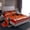 Orange, variant on jejeloiu Football Game Twin Sheet Sets,Kids Ball Games Bedding For Rugby Boys 3 Pieces