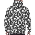thumbnail image 7 of Salouo Tulips Flowers Pattern Men's Fall Hoodie Sweatshirt,Sport Hoodie with Pockets for Men Pullover Casual Hooded Sweatshirt-3X-Large, 7 of 7