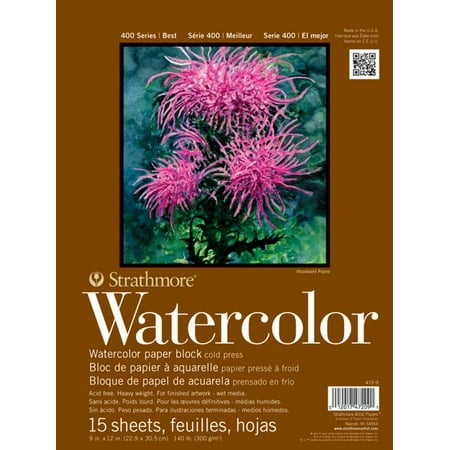 UPC 012017472114 product image for Strathmore ST472-11 11 inch x 15 inch 400 Series Watercolor Paper Block - 15 She | upcitemdb.com