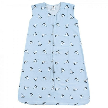 UPC: 0660168518498 | Hudson Baby Infant Boy Cotton Sleeveless Wearable Sleeping Bag  Sack  Blanket  Sailboats  12-18 Months