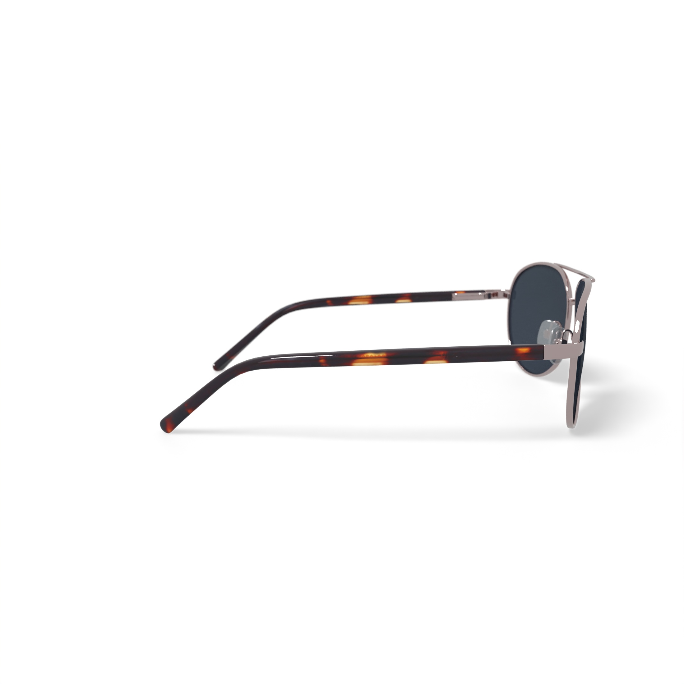Veer New Castle II Men’s Fashion Sunglasses in Gold Aviator Metal, 61-14-135, with Case