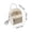 White, variant on Shoulder Backpack Ladies' Fashion Bag Female Daily Shopping Backpack