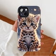 thumbnail image 2 of Cute Leopard Cub Valentine's Day Phone Case for Animal Lovers Compatible with iPhone 11/12/13/14/15/16 (Pro Max/Plus), 2 of 9