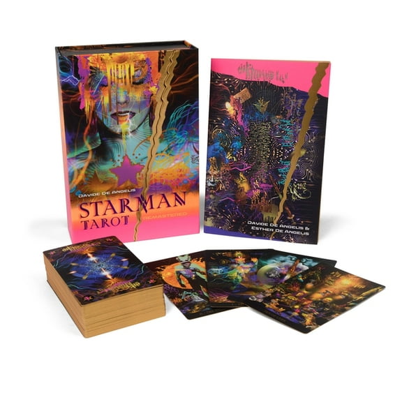 Starman Tarot Remastered: Revised and Updated David Bowie-Inspired Tarot Box Set with 78 Cards and Guide Book, (Paperback)