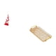 thumbnail image 5 of Escultura abstracta de fuego,Estatua de arte abstracto para decoración del hogar,Bandeja para servir,Bandeja de cocina rectangular con asa,Bandeja de almacenamiento Plato para servir Tocador, 5 of 8