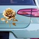 thumbnail image 1 of pstuiky Pegatinas de decoración para coche pegatinas de pared románticas con rosas pegatinas impermeables para azulejos de baño, 1 of 6