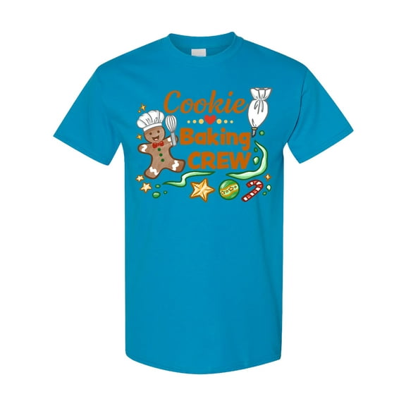Inktastic Cute Cookie Baking Crew T-Shirt