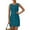 *Green, variant on ClodeEU Women's Sleeveless Dres, Crewneck Button Mini Dress , Casual Tank Dres Black,Womens Plus M