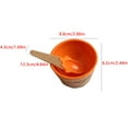 thumbnail image 2 of Kitchen Kids Tableware kit Bowl Spoon Set Ice Cream Shaped Adorable Children Eco-friendly Dinnerwares  Orange, 2 of 9