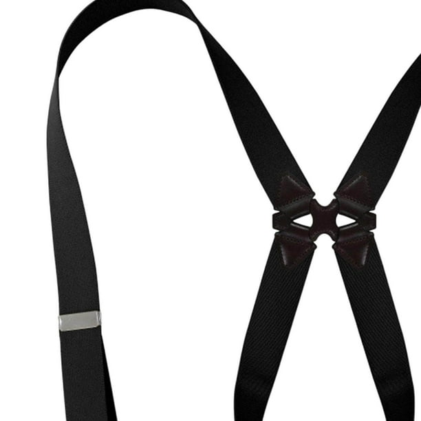 Solid Color Man's Belt Men Women Suspenders Polyester Y-Back