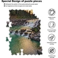 thumbnail image 6 of 500 Piece Mountains Tree Hill Creek Stream Landscape Jigsaw Puzzle for Adults - Every Piece is Unique, Family Activities Games, 500 Piece Finished Size is 21.7"x16.1", 6 of 8