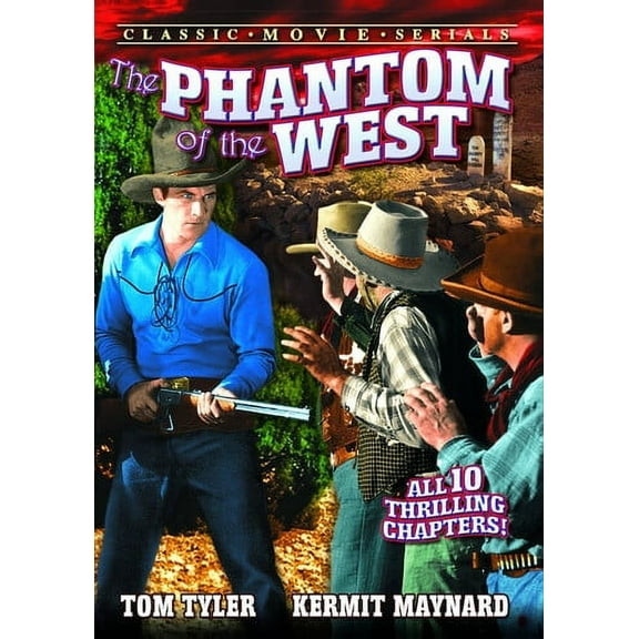 Phantom of the West: Serial, Chapters 1-10 (DVD), Alpha Video, Western