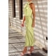 thumbnail image 5 of Vestido PRETTYGARDEN 2025 de Satén sin Mangas con Cuello Simulado Talle Pequeño, 5 of 8