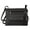 Black1, variant on SILVERFEVER Women's Crossbody Handbag Leather Travel Ladies Phone Bag Genuine Cowhide Purse