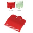 thumbnail image 4 of 2PCS Hair Clipper Guide Set Universal Plastic Limit Comb Hair Clipper Attachment, 4 of 9