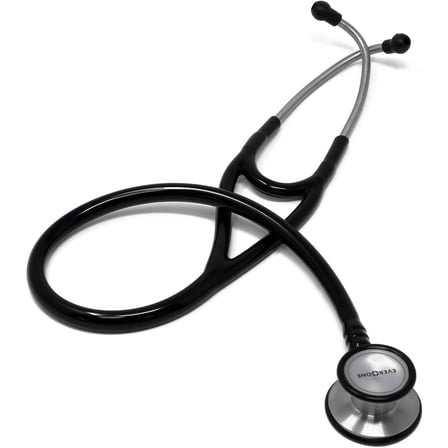 3M Littmann Master Classic II Stethoscope, Black Plated Chestpiece