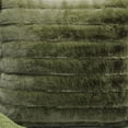 thumbnail image 5 of Home Soft Things Super Soft Decorative Pillow Covers, Set of 4, 20x20 inches, Olive, 5 of 5