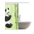 thumbnail image 2 of MKHERT Panda Bear Shower Curtain Waterproof Bath Curtain Decor 66x72 inch, 2 of 2
